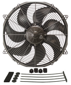 Derale 16" High Output Paddle Blade Electric Puller Fan