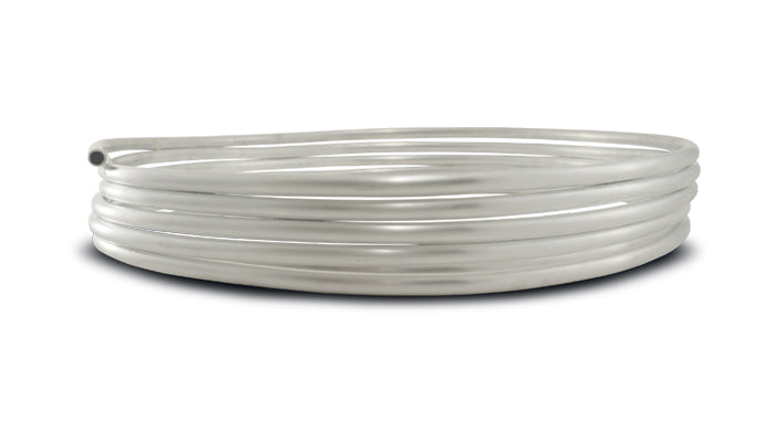 Vibrant Performance - 16411 - Aluminum Hard Line, 3/8 in. OD (9.5mm) - 25 Foot Spool