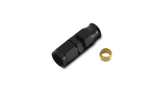 Vibrant Performance - 16448 - Tube to Female AN Adapter with Brass Olive Inserts, -8AN, Tube Size - 0.50 in.