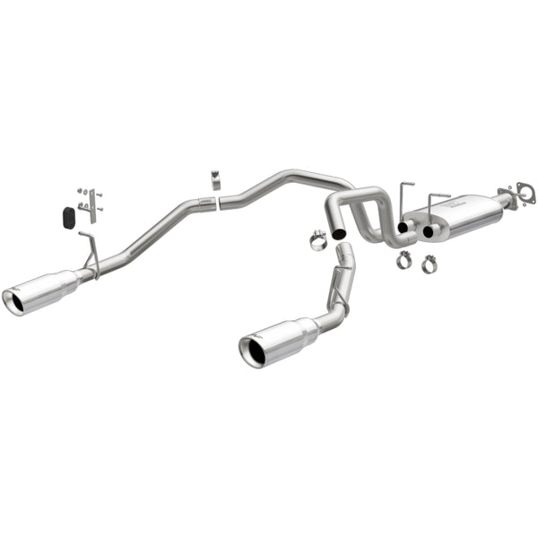 MagnaFlow Échappement Cat-Back Street Series à double sortie arrière avec embouts polis 2019 Ram 1500