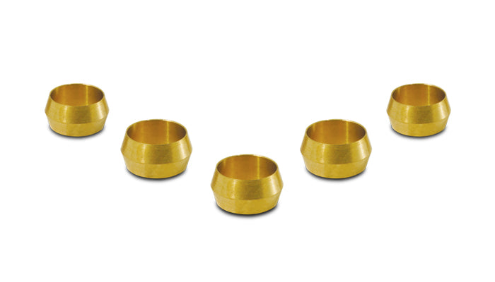 Vibrant Performance - 16465 - Pack of 5, Brass Olive Inserts - Size 5/16 in.