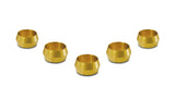 Vibrant Performance - 16465 - Pack of 5, Brass Olive Inserts; Size 5/16 in.
