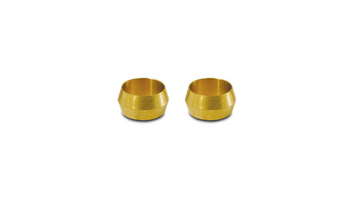 Vibrant Performance - 16469 - Pack of 2, Brass Olive Inserts - Size 5/8 in.