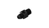 Vibrant Performance - 16498 - Male AN Flare to Male NPT Union Adpt w/ 1/8 in. NPT Port; Size: -8AN; 3/8 in. Male NPT