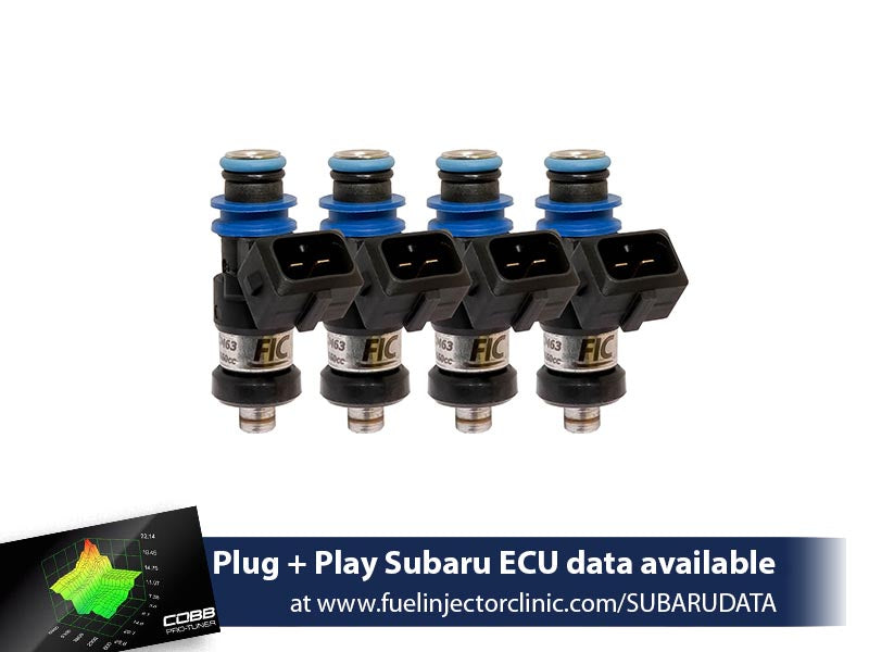 Kit d'injecteurs de carburant FIC Clinic 1650cc pour Subaru BRZ (haute impédance)