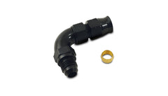 Vibrant Performance - 16588 - 90 Degree Tube to Male AN Adapter, Tube O.D. - 1/2 in. - AN Size: -8