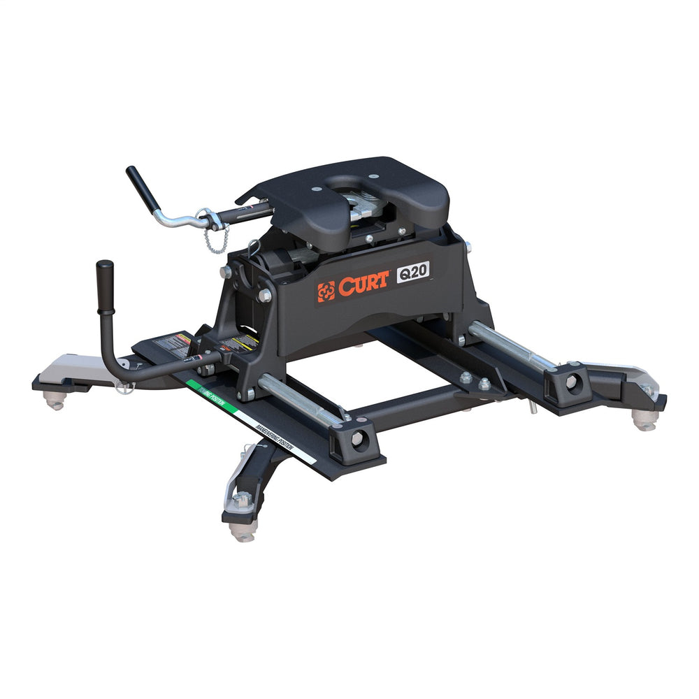 CURT Q20 5th Wheel Hitch, 20,000 lb Capacity — 2013–2026 Ram 2500/3500 Short Box (CM16687)
