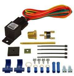 Derale Premium Single Stage 180°F Dual-Probe Fan Controller, 25 Amp