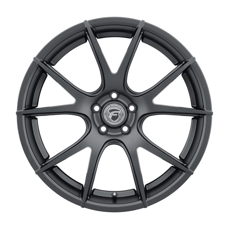 Forgestar Roue CF5V 19x10 / 5x120.65 / ET30 / espacement arrière 6.7 po - noir satiné