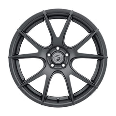 Forgestar Roue CF5V 19x10 / 5x120.65 / ET30 / espacement arrière 6.7 po - noir satiné