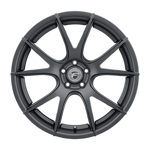 Forgestar Roue CF5V 20x9 / 5x114.3 / ET35 / 6.4 po BS - noir satiné