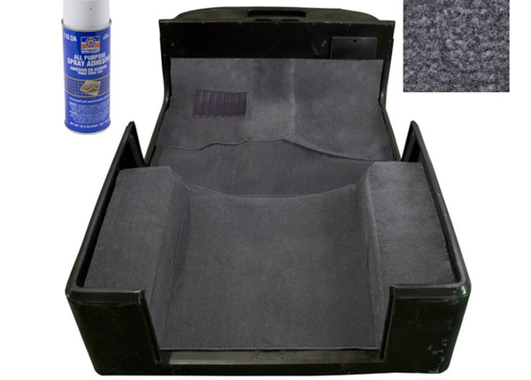 Rugged Ridge 9706 Wrangler Deluxe Carpet KIT GRAY 6PC FULL KIT