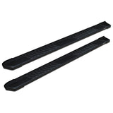 Raptor 1999-2016 F250/F350 Super Duty Supercab Running Boards Steps 6In Oem Style Slide Track Brushed
