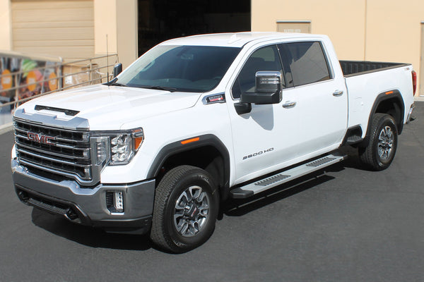 Raptor Series 6" OEM Style Running Boards Brushed Aluminum - Part# 1702-0220 — 2009-2018 Ram 1500 & 2010-2026 Ram 2500 / Ram 3500 & 2019-2021 Ram 1500 Classic (RAP1702-0220)