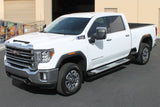 Raptor 2007-2018 Silverado/Sierra 1500/2007-2019 2500/3500 Hd Ext Cab 6In Running Boards Steps Brushed Alum