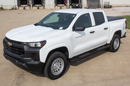 Raptor Series 6" OEM Style Running Boards Black Textured Aluminum - 1701-0342BT