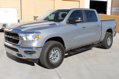 Raptor Series 6" OEM Style Running Boards Black Textured Aluminum — 2019-2026 Ram 1500 - 1702-0602BT