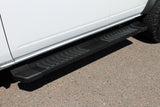 Raptor 2021+ Bronco 4Door 6 In Oem Style Slide Track Running Boards Black Textured Aluminum