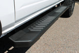 Raptor 2021+ Bronco 4Door 6 In Oem Style Slide Track Running Boards Black Textured Aluminum