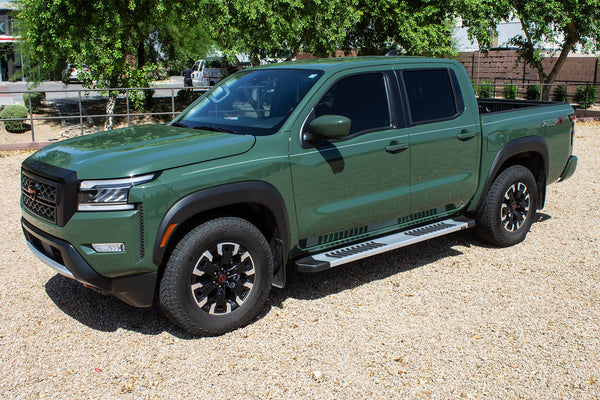 Raptor Running Boards — 2005+ Nissan Frontier (RAP1707-0589)
