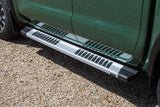Raptor 2005+ Frontier Crew Cab 6In Running Boards Steps Brushed Aluminum