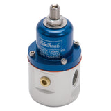 Carbureted Adjustable Bypass Fuel Pressure Regulator (160 GPH) in Blue Finish