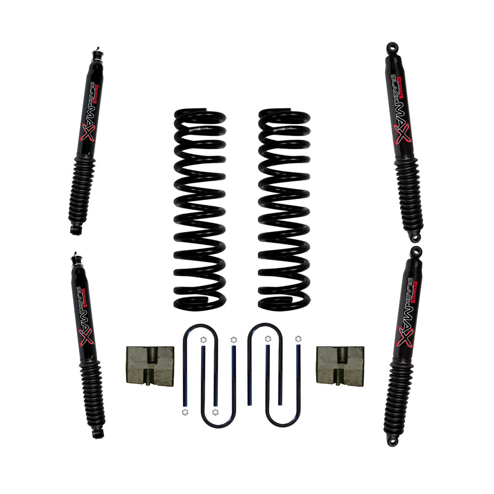 Skyjacker - Suspension Lift Kit w/Shocks - 174EBK-B, 4WD