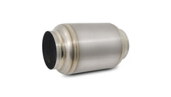 Vibrant Performance - 17630 - Race Mufflers, Inlet/Outlet I.D: 3 in. - Overall Length: 7 in.
