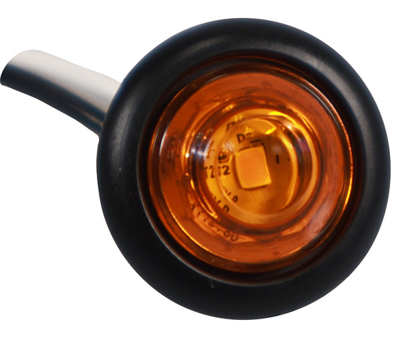 Peterson Manufacturing 3/4 In Pcrated LED Clearance/Side Marker Light Amber (V177A)