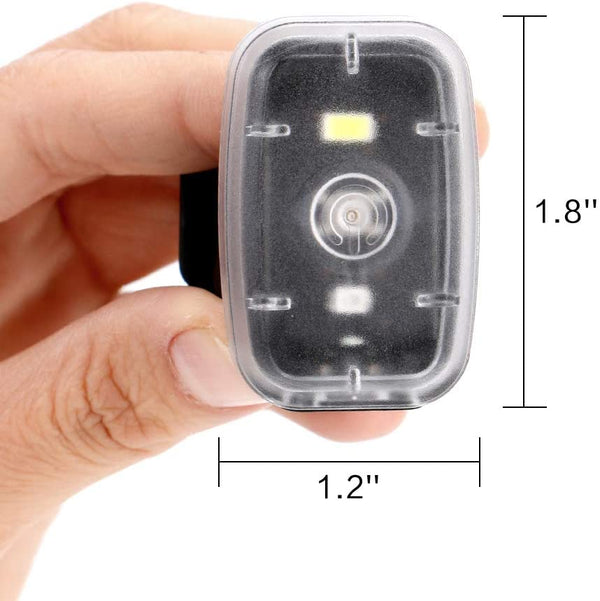 Brightsource Balise de sécurité multifonction rechargeable - clignotant blanc/rouge