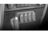 Rugged Ridge Etched Lower 5 Switch Panel Kit 1118 JK - image 2
