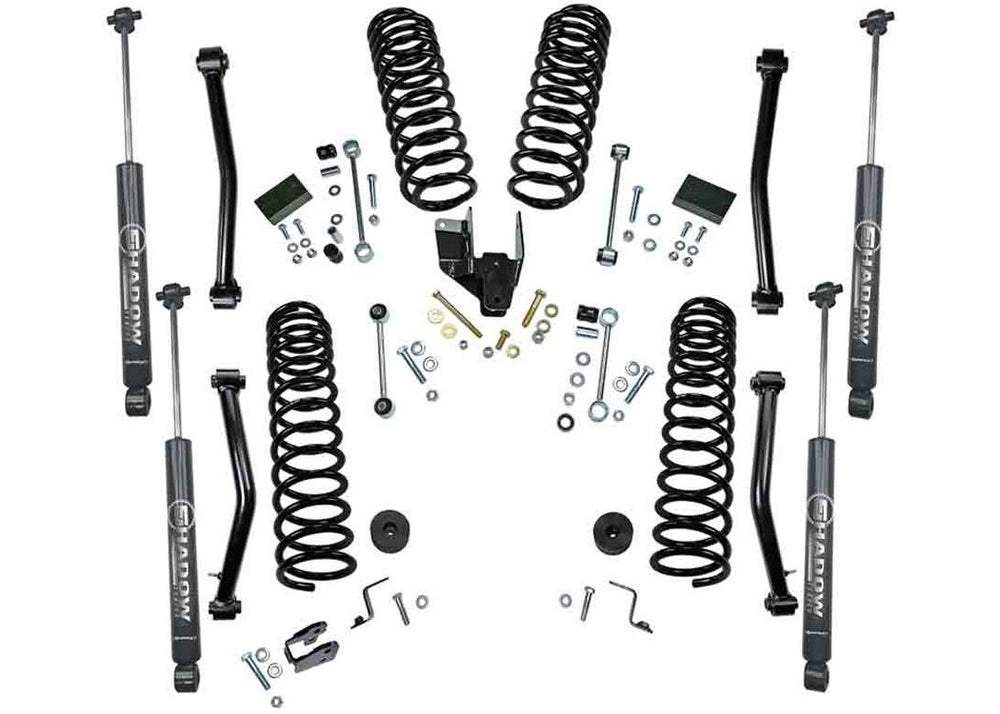 Superlift Ensemble de rehaussement 4 po — 2018+ Jeep Wrangler JL (K192)