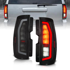 Anzo Feux arrière entièrement à DEL style Plank avec lentille fumée 07-14 Chevrolet Suburban / 07-14 GMC Yukon - noir