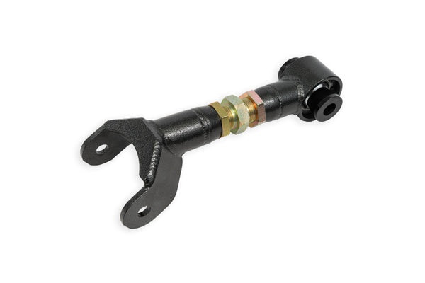 BMR Bras de suspension supérieur réglable sur le véhicule pour carter de 9 po 11-14 Ford Mustang Shelby GT500 - noir martelé