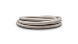 Vibrant Performance - 18418 - 10ft Roll of Stainless Steel Braided Flex Hose with PTFE Liner; AN Size: -8