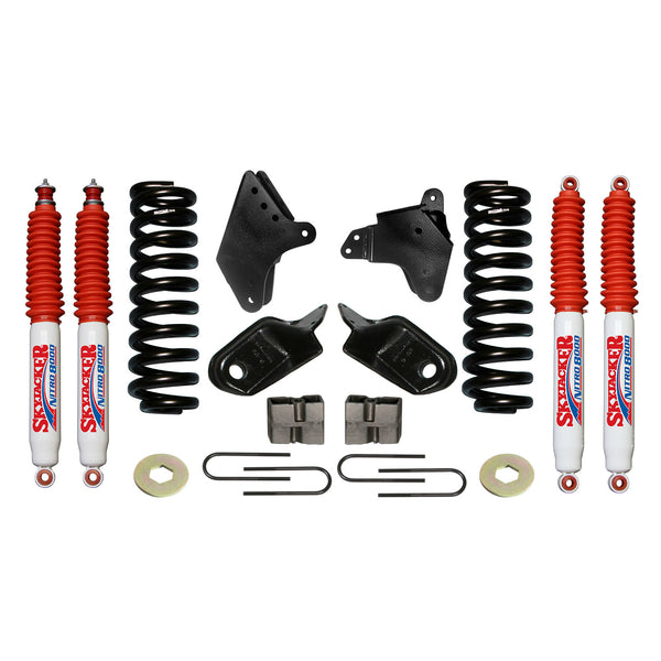 Skyjacker 5" Suspension Lift Kit with Shocks — 1980-1997 Ford F-250 / Ford F-350, 2WD (SKY186F2K-N)