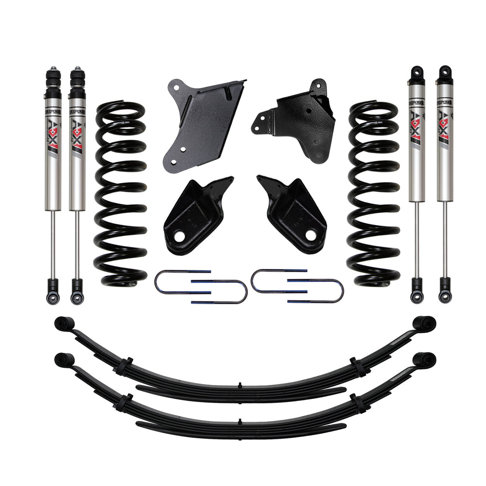 Skyjacker 6 in. Suspension Lift Kit With ADX M2.0 Aluminum Monotube Shocks. — Front — 1980-1983 Ford F-100 & 1980-1996 Ford F-150 & 1983-1997 Ford Ranger and more (186P2KS-XM)