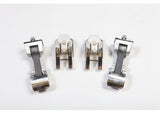 Rugged Ridge HOOD Catch SET Stainless Steel JK Wrangler 0716