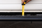 Raptor 2019+ Silverado/Sierra 1500 Crew Cab 5 Inch Black Textured Aluminum Tread Steps