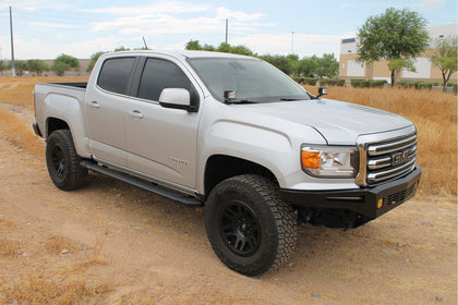 Raptor 2015-2022 Colorado/Canyon Crew Cab 5In Black Txt Aluminum Tread Steps