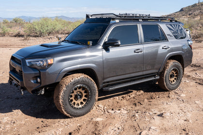 Raptor 2010+ 4Runner Running Boards Aluminum Txd Blk