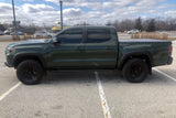 Raptor 2005+ Tacoma Double Cab 5 Inch Black Textured Aluminum Tread Steps