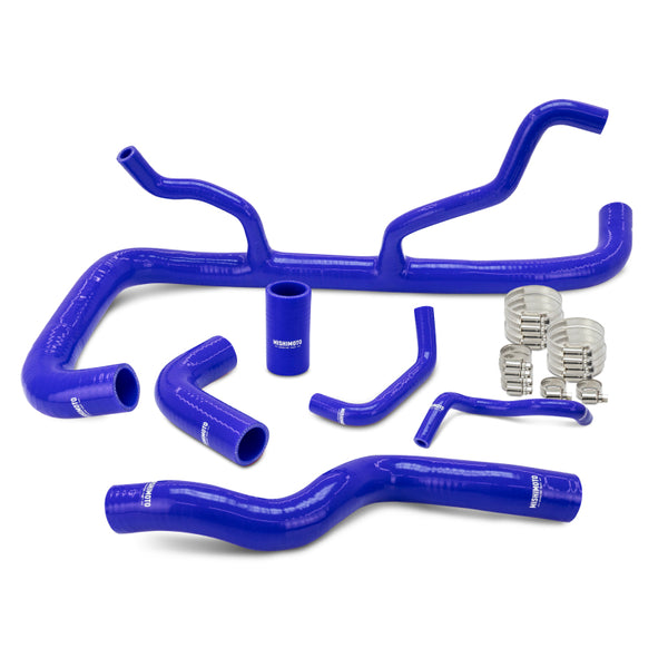 Mishimoto Ensemble de durites de refroidissement en silicone bleu — 2024+ Toyota Tacoma à transmission automatique (MMHOSE-TAC-24ABL)