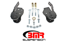 BMR Supports de relocalisation de bras de suspension à boulonner 05-14 S197 Mustang - noir martelé