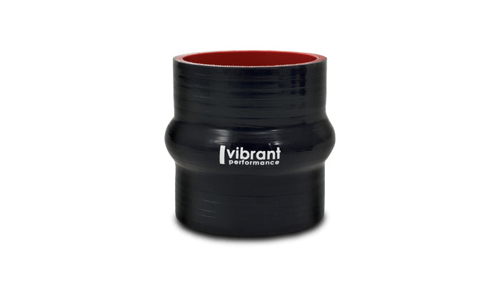 Vibrant Performance - 19683 - Hump Hose Coupler, 3.75 in. I.D. x 3.00 in. long - Black