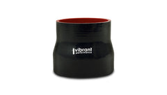 Vibrant Performance - 19708 - Reducer Coupler, 2.25 in. I.D. x 2.375 in. I.D. x 3.00 in. Long - Black