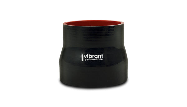 Vibrant Performance - 19720 - Reducer Coupler, 1.375 in. I.D. x 1.25 in. I.D. x 3.00 in. Long - Black
