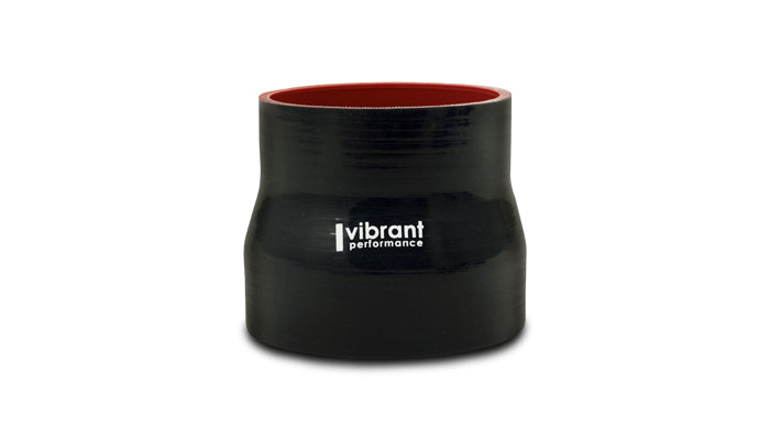 Vibrant Performance - 19722 - Reducer Coupler, 1.50 in. I.D. x 1.375 in. I.D. x 3.00 in. Long - Black