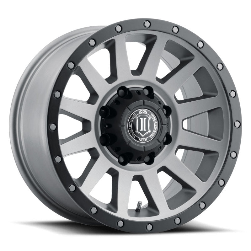 ICON Roue Compression HD 18x9 8x170 déport 6mm 5.25 po BS - titane
