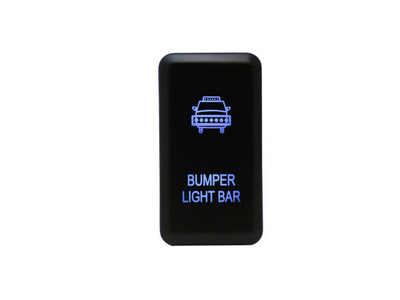Cali Raised Tall Style Toyota OEM Style Bumper Light Bar Switch - Blue